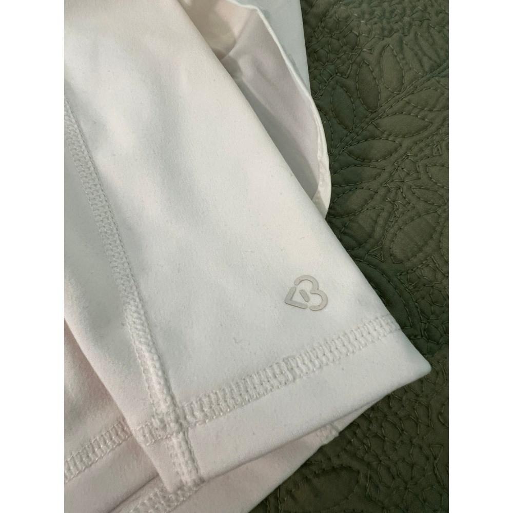 Blogilates Ruffle Short size XL White NWT - Picture 6 of 8
